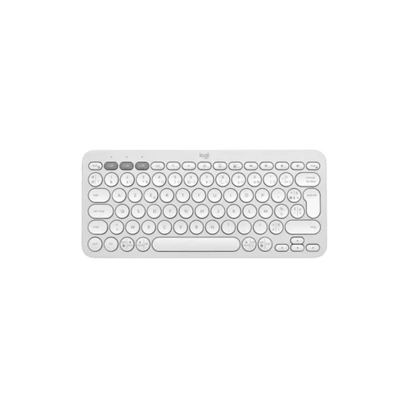 Logitech Pebble Keys 2 K380s belaidė klaviatūra, Tonal White