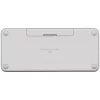 Logitech Pebble Keys 2 K380s belaidė klaviatūra, Tonal White