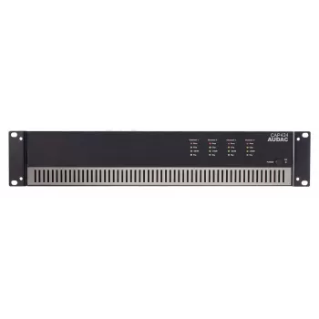Audac CAP424 4 kanalų galios stiprintuvas 4x240W 100V