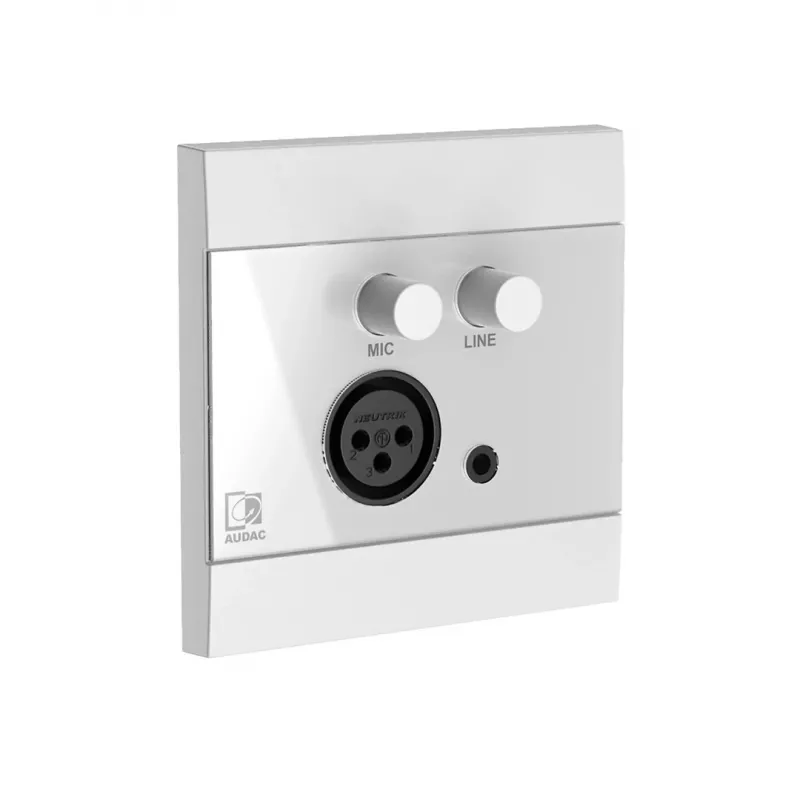AUDAC WP205/W sieninis valdymo skydelis / jungiklio dangtelis baltas