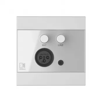 AUDAC WP205/W sieninis valdymo skydelis / jungiklio dangtelis baltas
