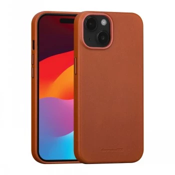DBRAMANTE 1928 Roskilde MagSafe Case, skirta iPhone 15 Plus – Tan