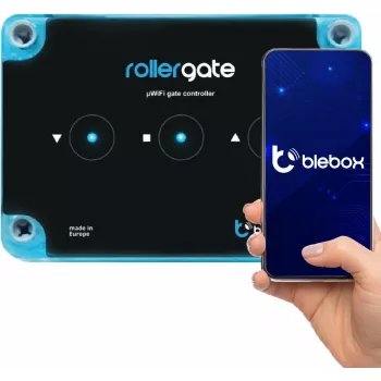 BLEBOX Rollergate – išmanusis žaliuzių ir vartų valdymo modulis
