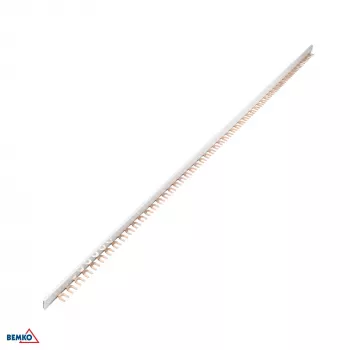 SCHELINGER A19-BBM-1F Jungiamoji šyna vienfazė U tipo 10mm² 54 moduliai 63A Pilka