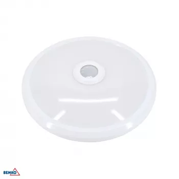 BEMKO DORIA LED lubinis šviestuvas 12W 4000K 1000lm IP20 su PIR jutikliu baltas