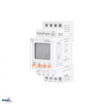 SCHELINGER A25-TPA1 astronominis laikmatis, vieno kanalo, 24-264V AC/DC