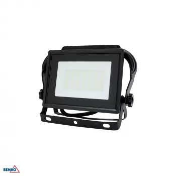 KAFLER KASTEL 2 LED prožektorius 30W 6500K 2550lm IP65 juodas nešiojamas 1.5m