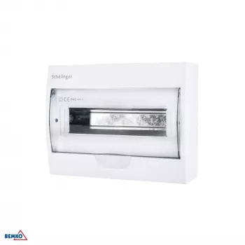SCHELINGER Paviršiuje montuojamas skirstomasis skydas IP40 12N+12PE 12 modulių 1 eilė