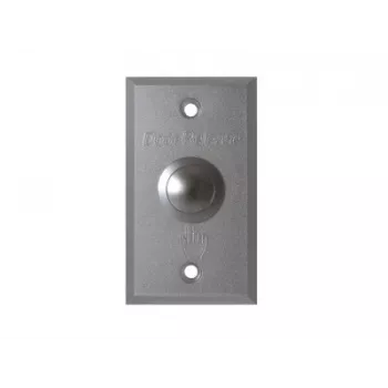 SCOT BT-1A Momentary Push Button Switch - sidabrinis, nerūdijantis plienas, NO/NC kontaktai prieigos kontrolei