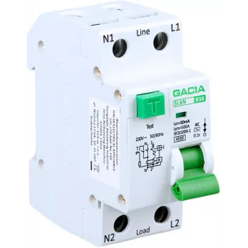 GACIA SL6N RCBO 1P+N B16A 30mA Type AC