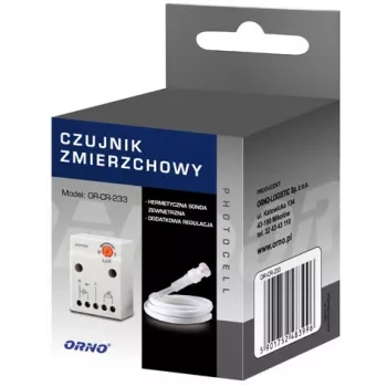 ORNO OR-CR-233 prieblandos jutiklis su išoriniu zondu