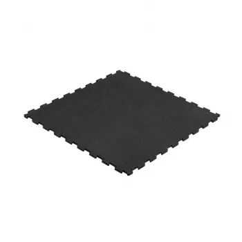 REBEL guminė grindų danga Puzzle 1m 20mm Juoda