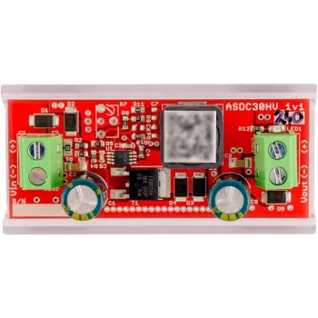 ATTE ASDC-30-240-OF nuolatinės srovės žeminamasis keitiklis 24V 2.5A 60W DIN bėgiui