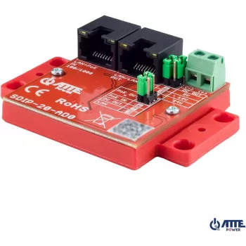 ATTE SDIP-20-AD0 PoE Step-Down Adapter 20W 12V DIN Rail
