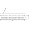 ATTE ADD-RACK2U1 2U 19 colių stovo montavimo adapteris su paprastomis montavimo skylutėmis, juodas