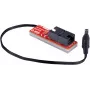 ATTE SDIP-12-124 Pasyvus PoE injektorius 12V 24W Gigabit DIN bėgelis