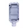 ATTE ABOX-CA1 Lauko jungčių dėžutė IP68 IK08 ABS šviesiai pilka 120x120x58mm