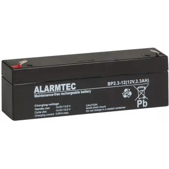ALARMTEC BP 2,3-12 AGM akumuliatorius 12V 2,3Ah
