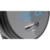 MBG Line HC67C Dvigubas cigarečių degiklio lizdo skirstytuvas su 3 USB-A prievadais, 120W, juodas