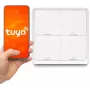 LUXURY-GOODS SC04 ZigBee TUYA belaidis sceninis jungiklis – 4 mygtukai, 12 scenų, baltas