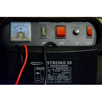 GREENCELL WELDMAN PROSTOWNIK STRONG 20 12V/24V akumuliatorių įkroviklis