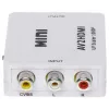 DELTA AV į HDMI keitiklis, juodas