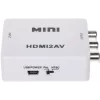 DELTA HDMI į AV keitiklis (juodas)
