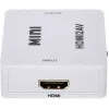 DELTA HDMI į AV keitiklis (juodas)