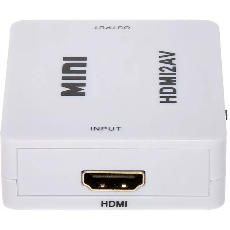 DELTA HDMI į AV keitiklis (juodas)