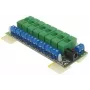 DELTA LZ-8/E maitinimo skirstytuvas, 8 išėjimai, 10-30V DC, 8A, gnybtinės jungtys