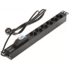 DELTA maitinimo blokas 6 lizdų PD-6/R-1P Juodas 1.5m