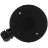 DELTA STG-1280ZJ-DM46(BLACK) Jungiamoji dėžutė / kameros laikiklis, juodas, aliuminio lydinys