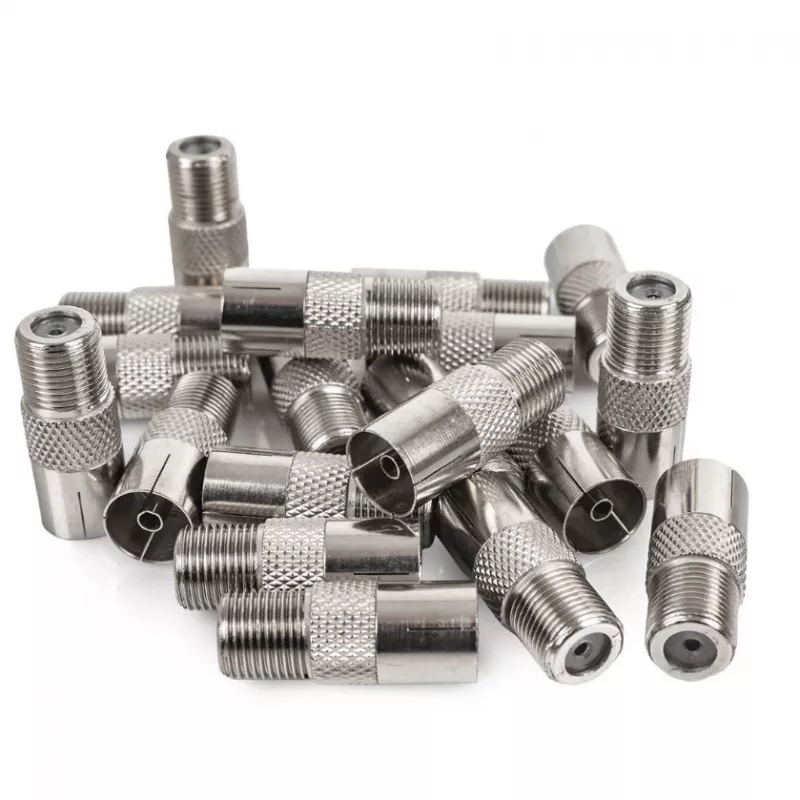Spacetronik F-Type / IEC Coaxial Connector Module - 100 vnt. Balti