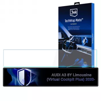 3MK PROTECTION AUDI A3 8Y Limousine (Virtual Cockpit Plus) 2020- - 3mk TechWrap Matte Cluster Protective Film