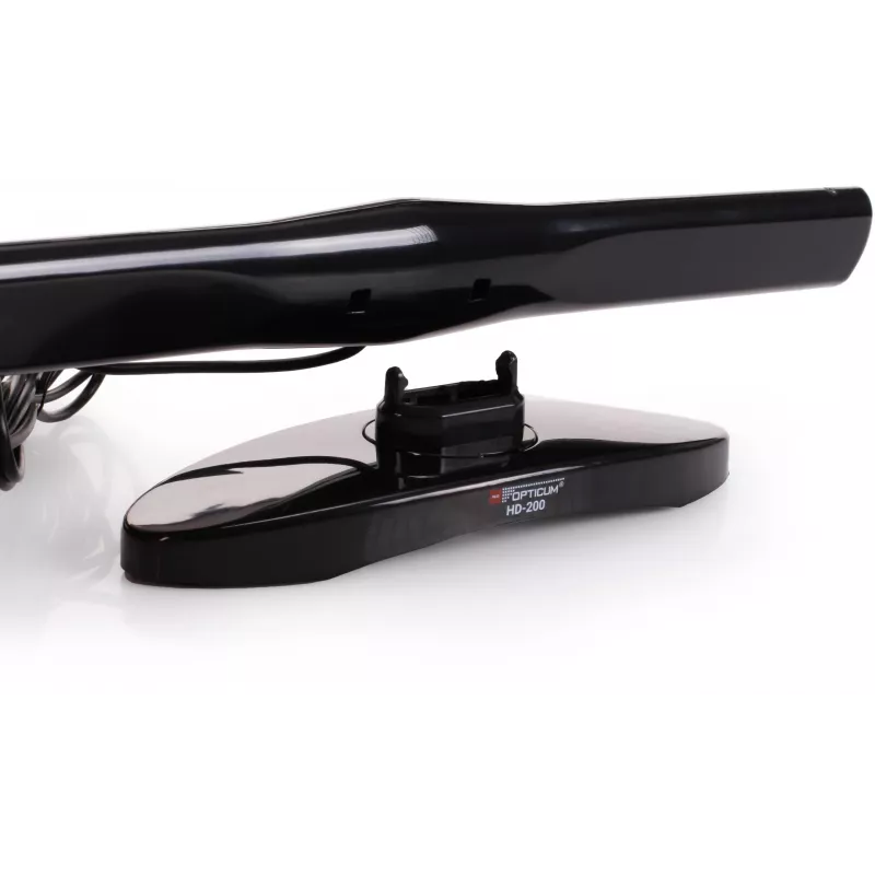 OPTICUM ANT0136 HD-200 aktyvi DVB-T2 vidaus antena, juoda