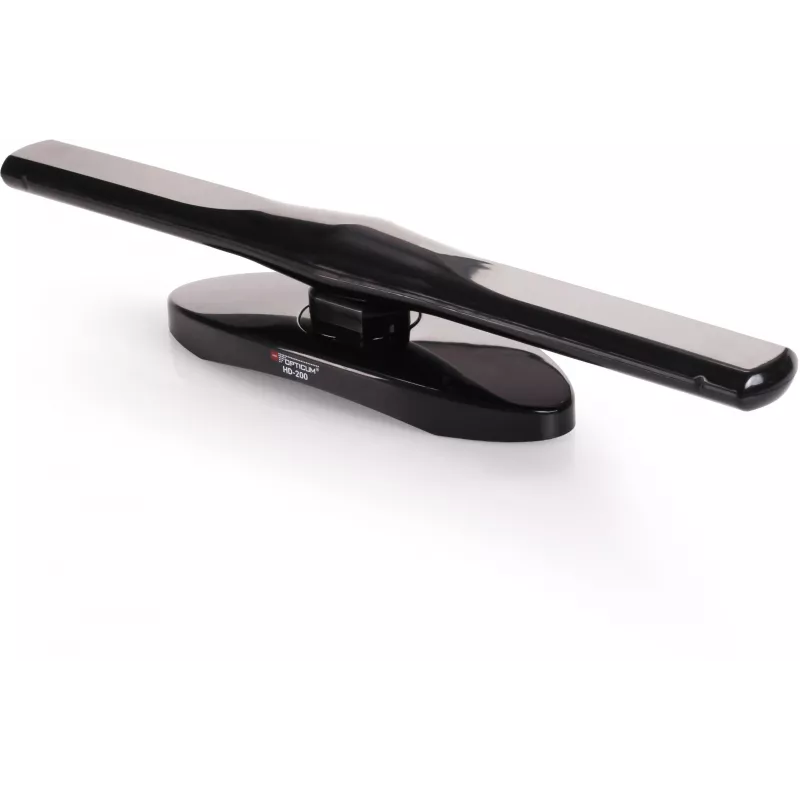 OPTICUM ANT0136 HD-200 aktyvi DVB-T2 vidaus antena, juoda