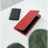 OEM Flip Case, skirta iPhone 17 Pro / 18 Pro, Smart Pro Book, oda, bordo spalva