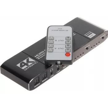 HDMI jungiklis 4x2 matrica 4K@30Hz HDMI-SW-4/2-MATRIX
