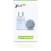 GISE SP-02 Smart Wi-Fi Plug su energijos stebėjimu, 16A, 3680W, suderinamas su Tuya