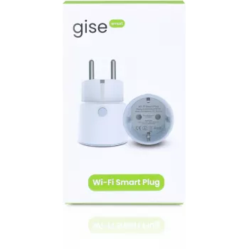 GISE SP-02 Smart Wi-Fi Plug su energijos stebėjimu, 16A, 3680W, suderinamas su Tuya