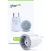 GISE SP-02 Smart Wi-Fi Plug su energijos stebėjimu, 16A, 3680W, suderinamas su Tuya