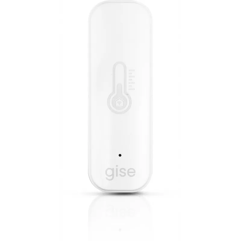 GISE belaidis temperatūros ir drėgmės jutiklis Wi-Fi baltas | Tuya | GTHS-WF-01-W