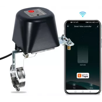 GISE GV-WF Smart Wi-Fi vandens/dujų vožtuvo valdiklis, suderinamas su Tuya