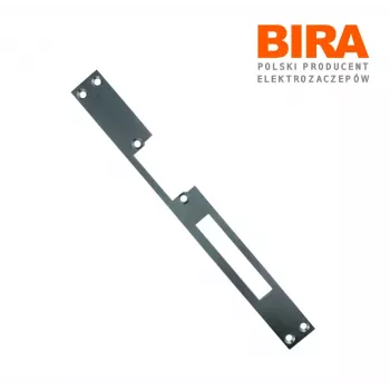 BIRA OK-P4 Plokščiasis tvirtinimo strypas, 3 mm, cinkuotas plienas, atviras