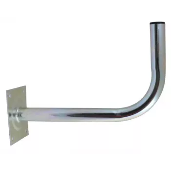 ROBSON Antenna Wall Mount L400 (40 cm) – Cinkuotas plienas, sidabrinis