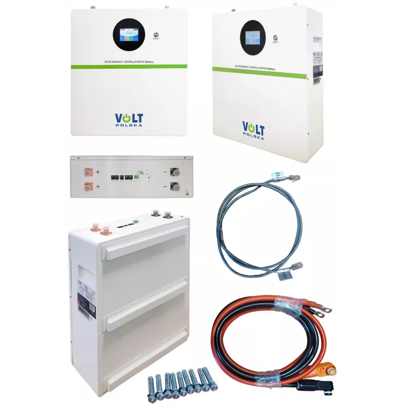 Volt Polska Ultra-5 25.6V 200Ah 100A LiFePO4 energijos kaupimo sistema