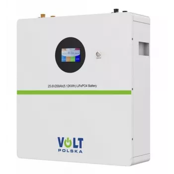 Volt Polska Ultra-5 25.6V 200Ah 100A LiFePO4 energijos kaupimo sistema