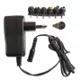 ESPE reguliuojamas maitinimo adapteris 3–12V 1A 1m kabelis, stabilizuotas, 6 įtampos