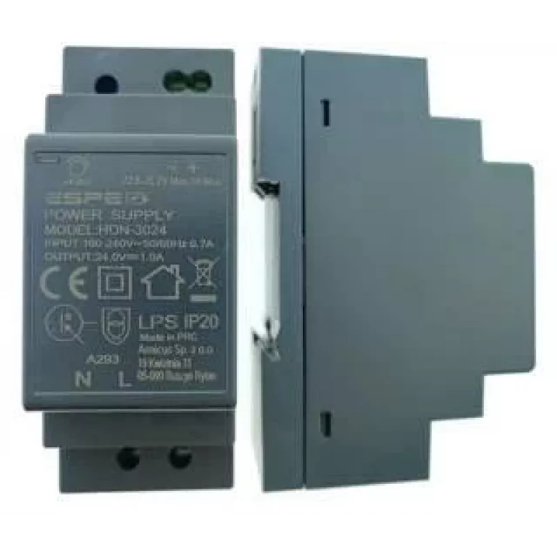 ESPE HDN-3024 DIN bėgių maitinimo šaltinis, 24 V 30 W 1 A