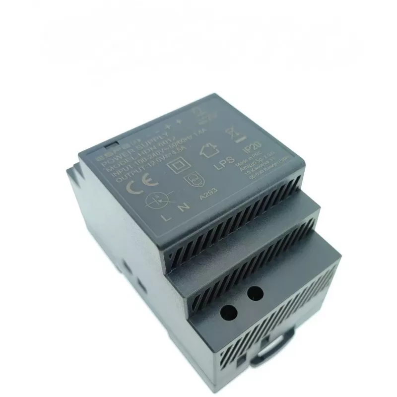 ESPE HDN-6012 DIN Rail maitinimo šaltinis 12V 54W 4.5A